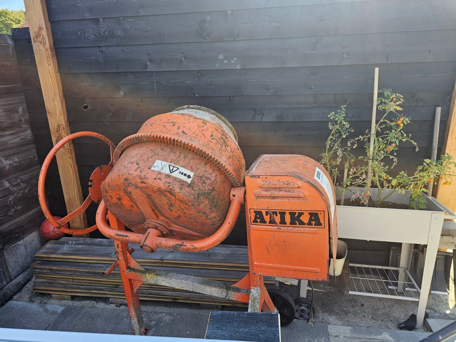 Atika betonmolen., Doe-het-zelf en Bouw, Betonmolens, Ophalen of Verzenden