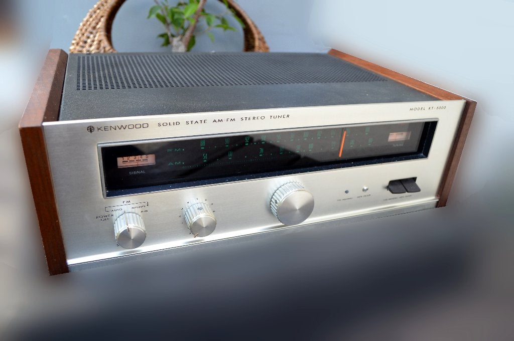 Kenwood KT5000 vintage stereo-hifi-tuner, Ophalen, Zo goed als nieuw, Analoog