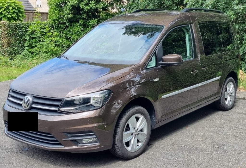 Volkswagen Caddy 1.4 TSI DSG – 1e eigenaar, Auto's, Euro 6, Bruin, 1395 cc, 5 zetels