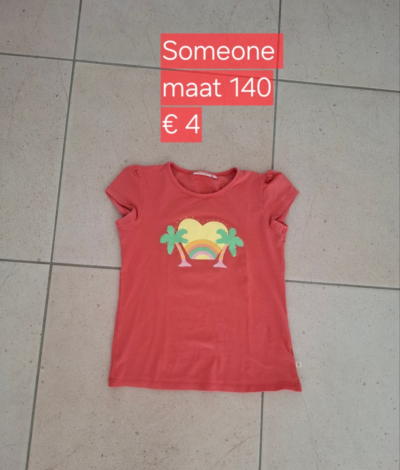 T-shirt Someone, Enlèvement ou Envoi, Chemise ou À manches longues, Comme neuf, Someone