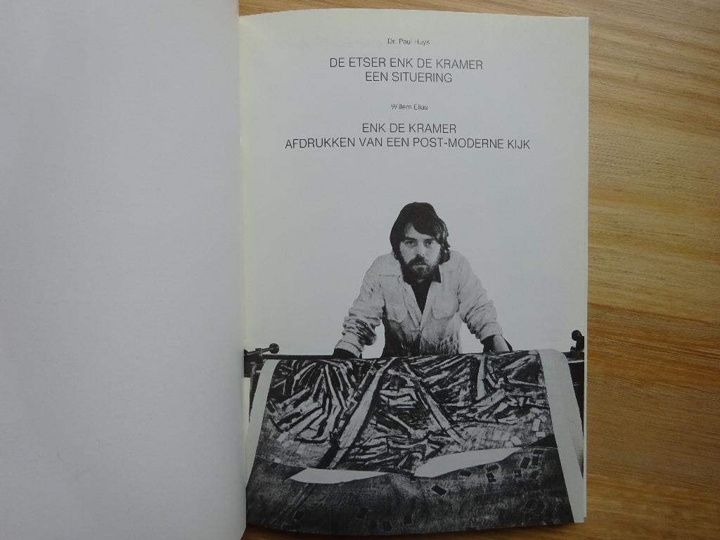 Enk De Kramer, Beeld/Spraak 1986, Ophalen of Verzenden, Zo goed als nieuw, Schilder- en Tekenkunst, Paul Huys