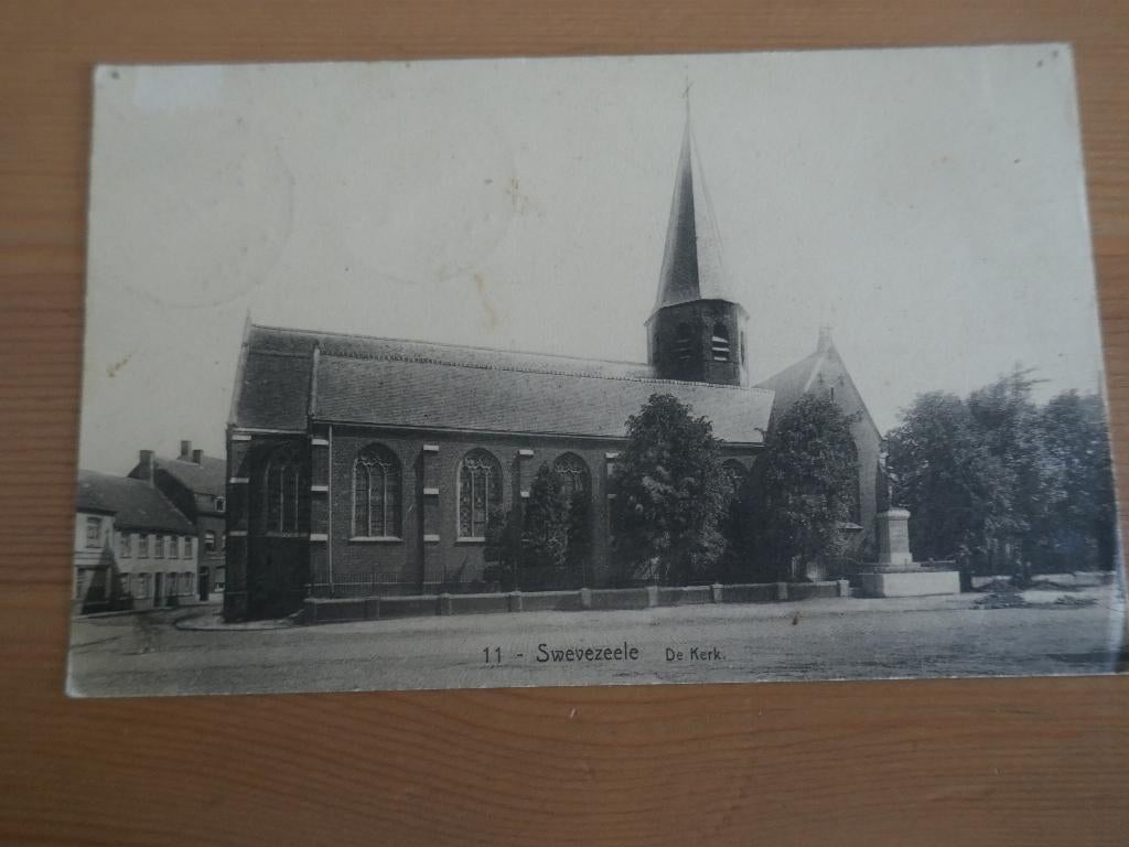 zwevezele swevezeele de kerk, Verzenden, Gelopen, West-Vlaanderen