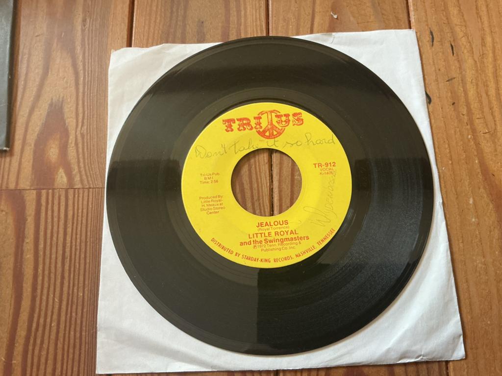 7” Little Royal and the Swingmasters - Jealous, Ophalen of Verzenden, Gebruikt