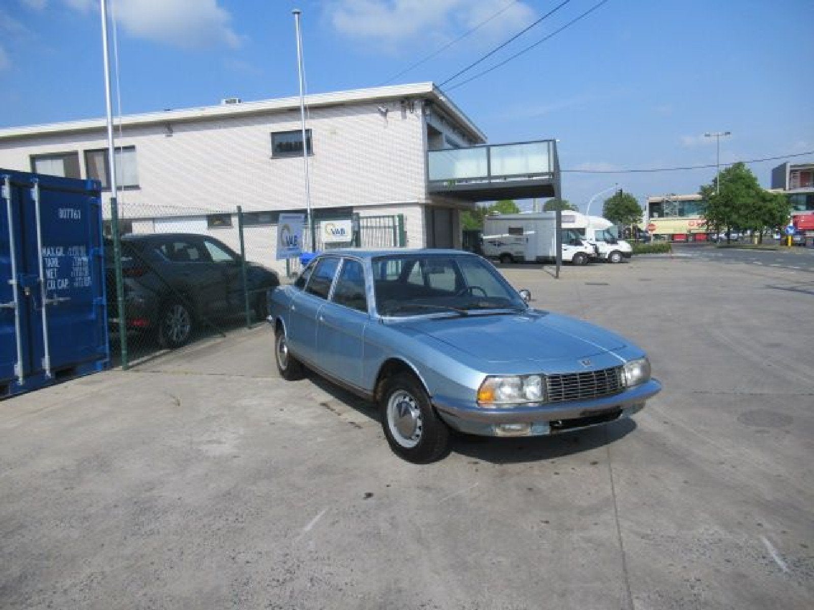 NSU RO 80  BENZINE 06/72, Auto's, https://public.car-pass.be/vhr/7a744f64-0787-41fb-8e32-64d428b44fd1, Blauw, Bedrijf, Centrale vergrendeling