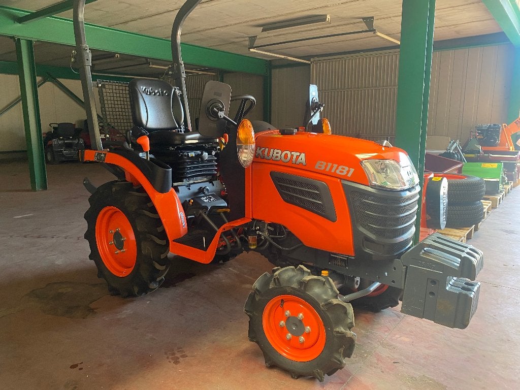 mini traktor, Ophalen