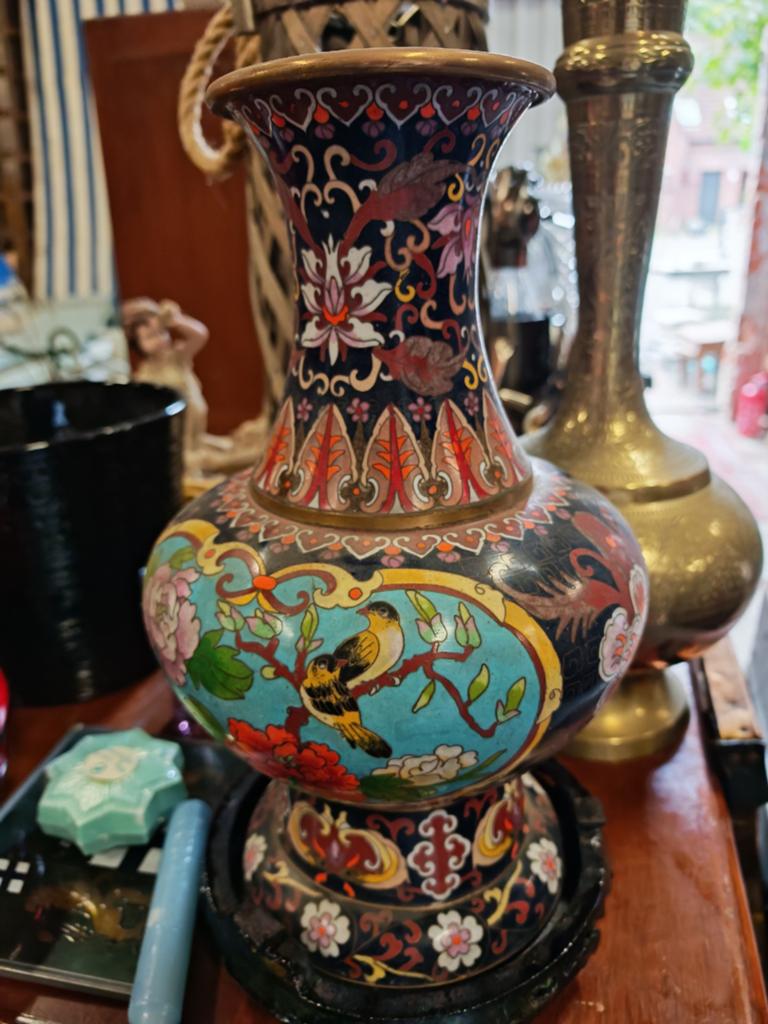 Cloisonne vaas, Antiek en Kunst, Ophalen