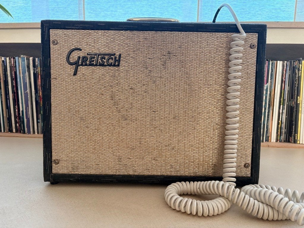 Gretsch 6152 Compact vintage 5W buizenversterker 1964, Muziek en Instrumenten, Versterkers | Bas en Gitaar, Gebruikt, Gitaar, Minder dan 50 watt