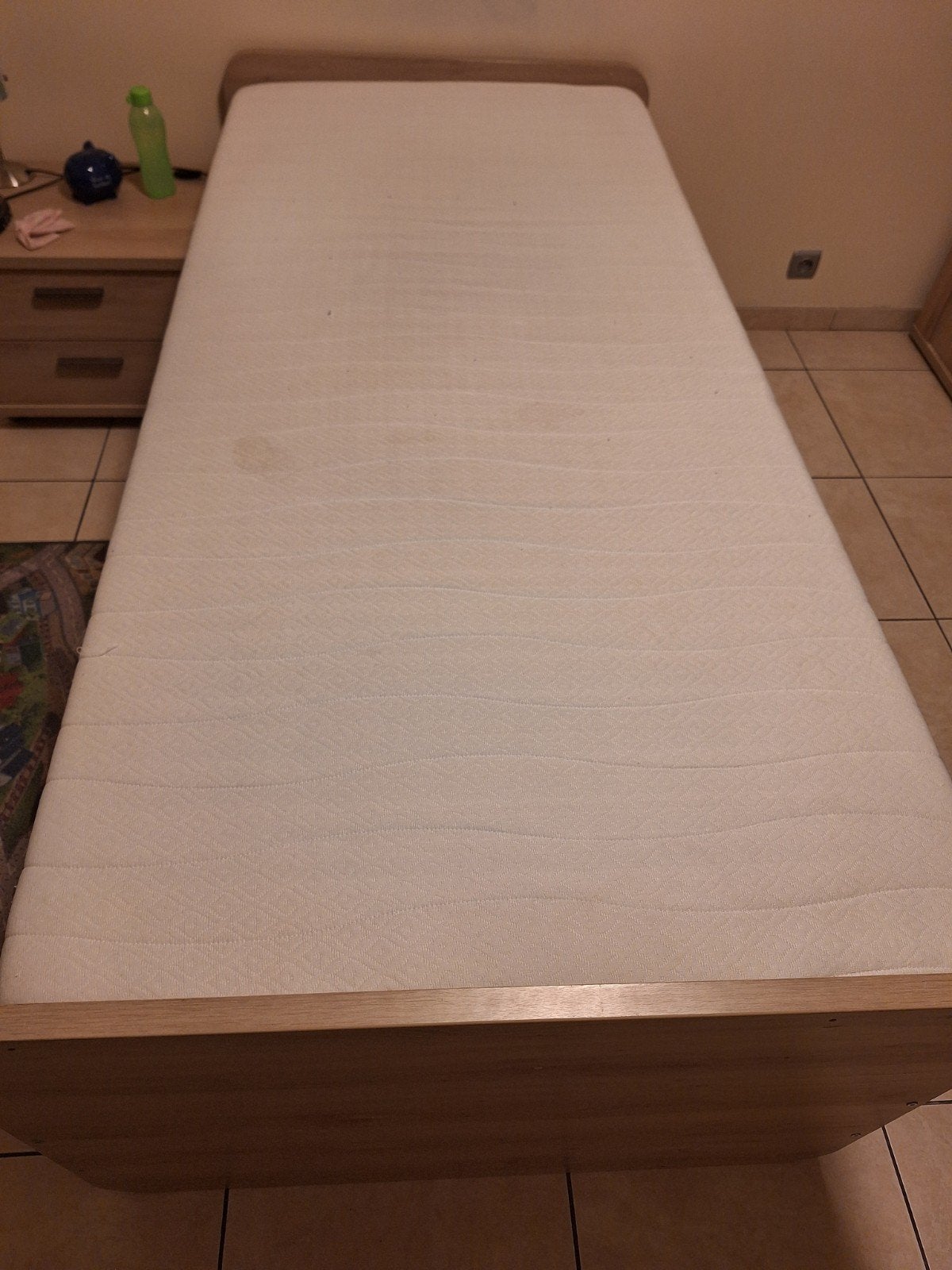 bed met lattoflex en matras 18cm dikte, Ophalen, Matras