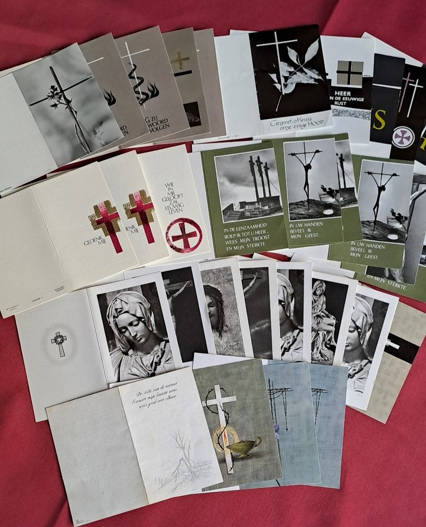 30 Bidprentjes en rouwkaartjes, Verzamelen, Ophalen of Verzenden, Bidprentje