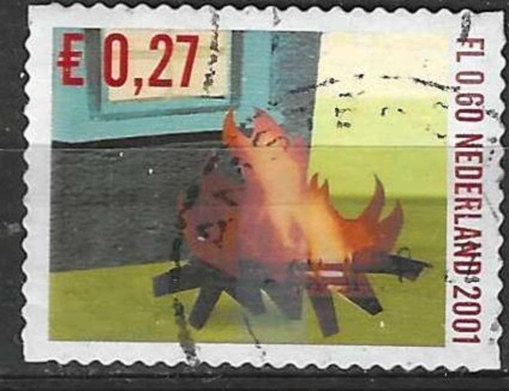 Nederland 2001 - Yvert 1881 - Eindejaarsfeesten  (ST), Verzenden, Gestempeld
