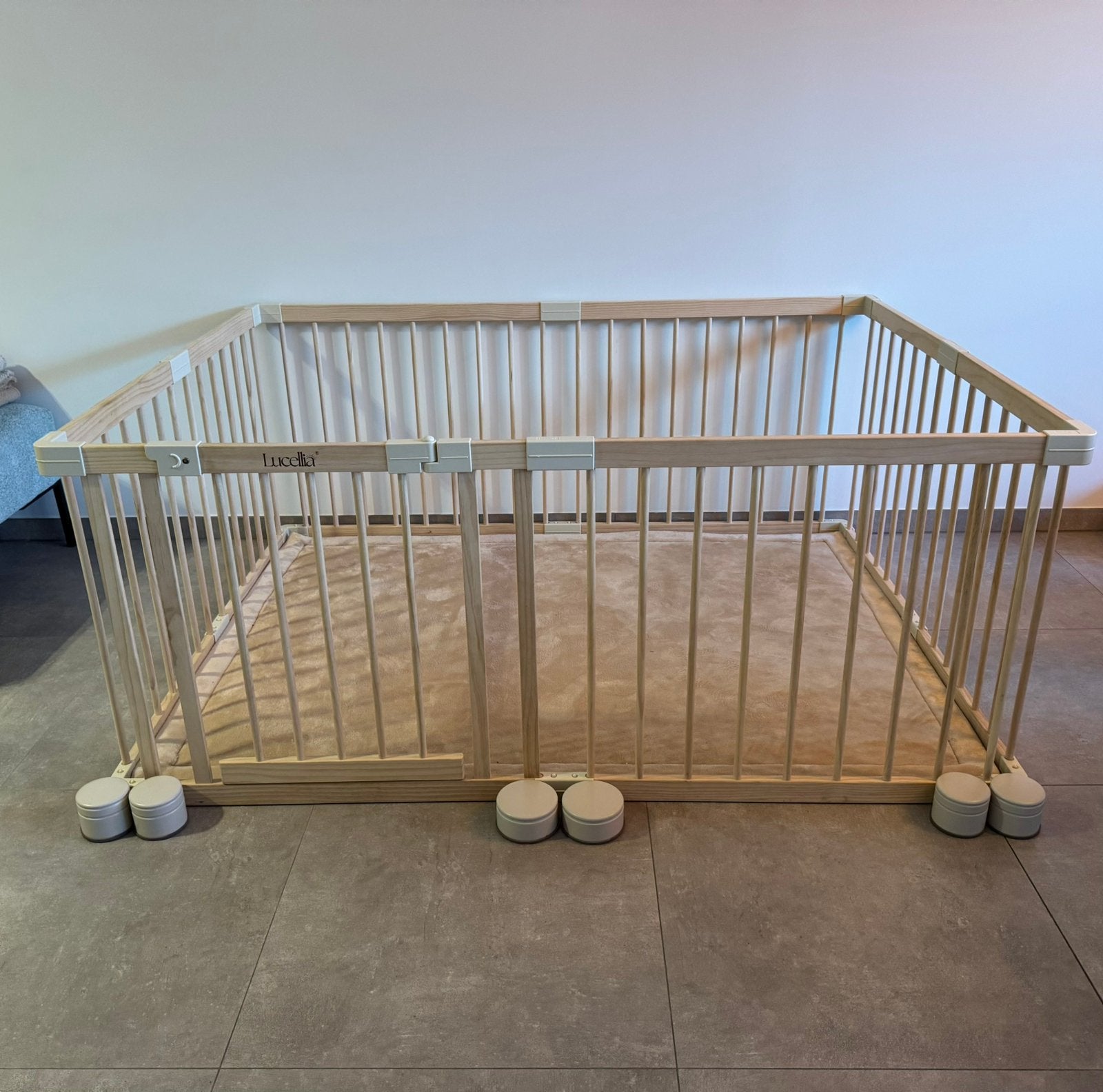 Baby grondpark 120x160 incl 2 speelmatten zie beschrijving, Ophalen, Zo goed als nieuw