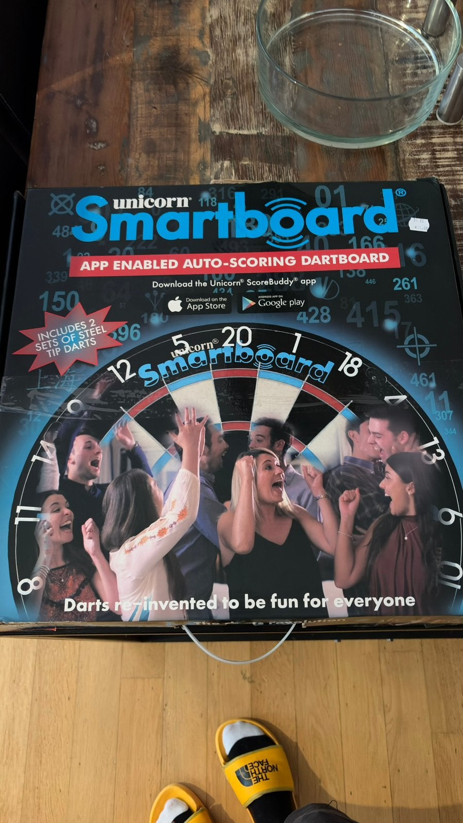 Unicorn Smartboard–elektronisch dartbord automatische score, Ophalen of Verzenden, Zo goed als nieuw