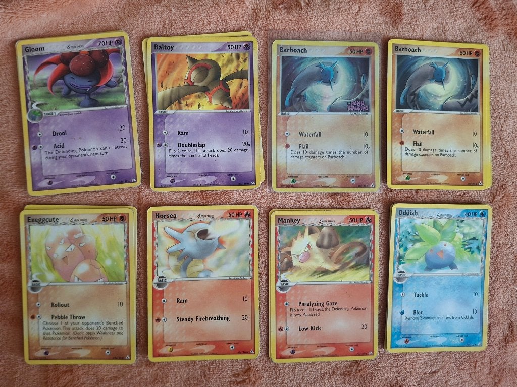 Ex Holon Phantoms Pokémon kaarten te ruil, Enlèvement ou Envoi, Comme neuf, Plusieurs cartes, Foil