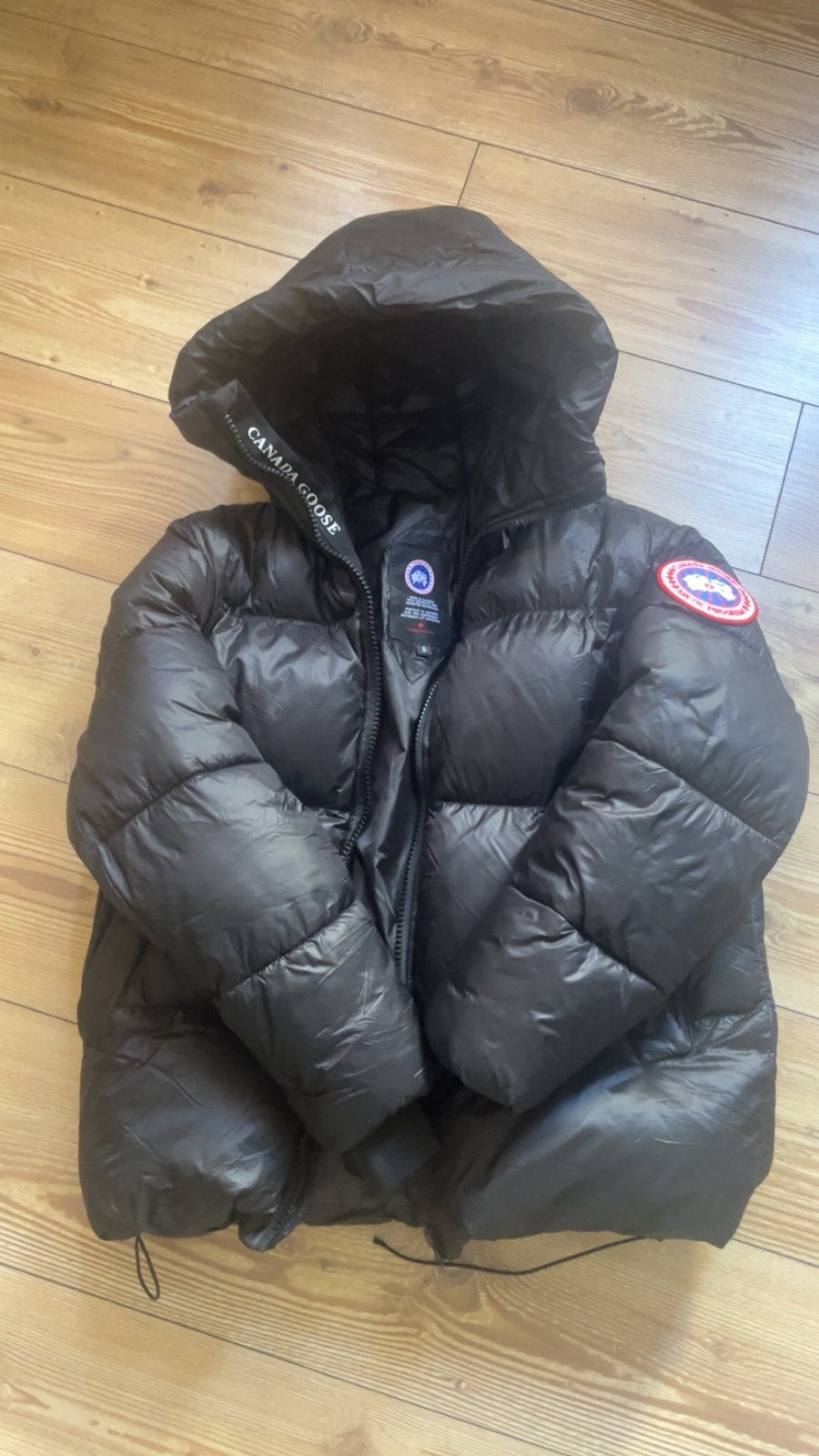 Warme jas Canada goose, Ophalen, Gedragen, Maat 46 (S) of kleiner, Zwart