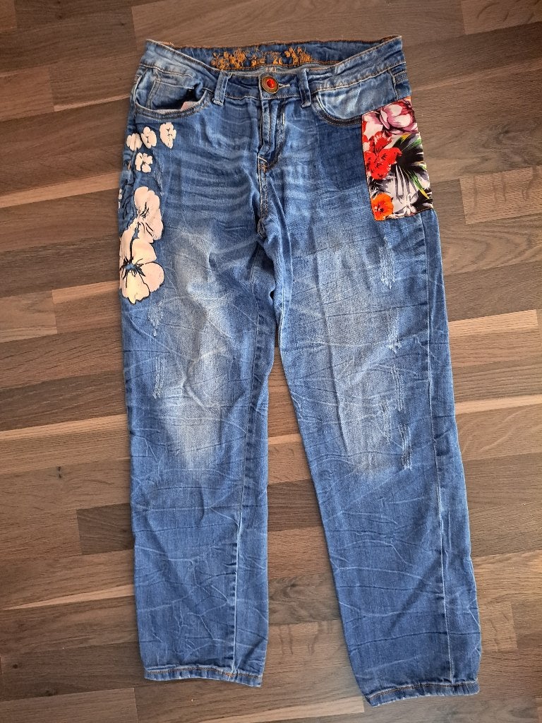 jeans mt 26, 27, 28, Desigual, Mos Mosh, Cecil, wit of blauw, Kleding | Dames, Spijkerbroeken en Jeans, W28 - W29 (confectie 36)