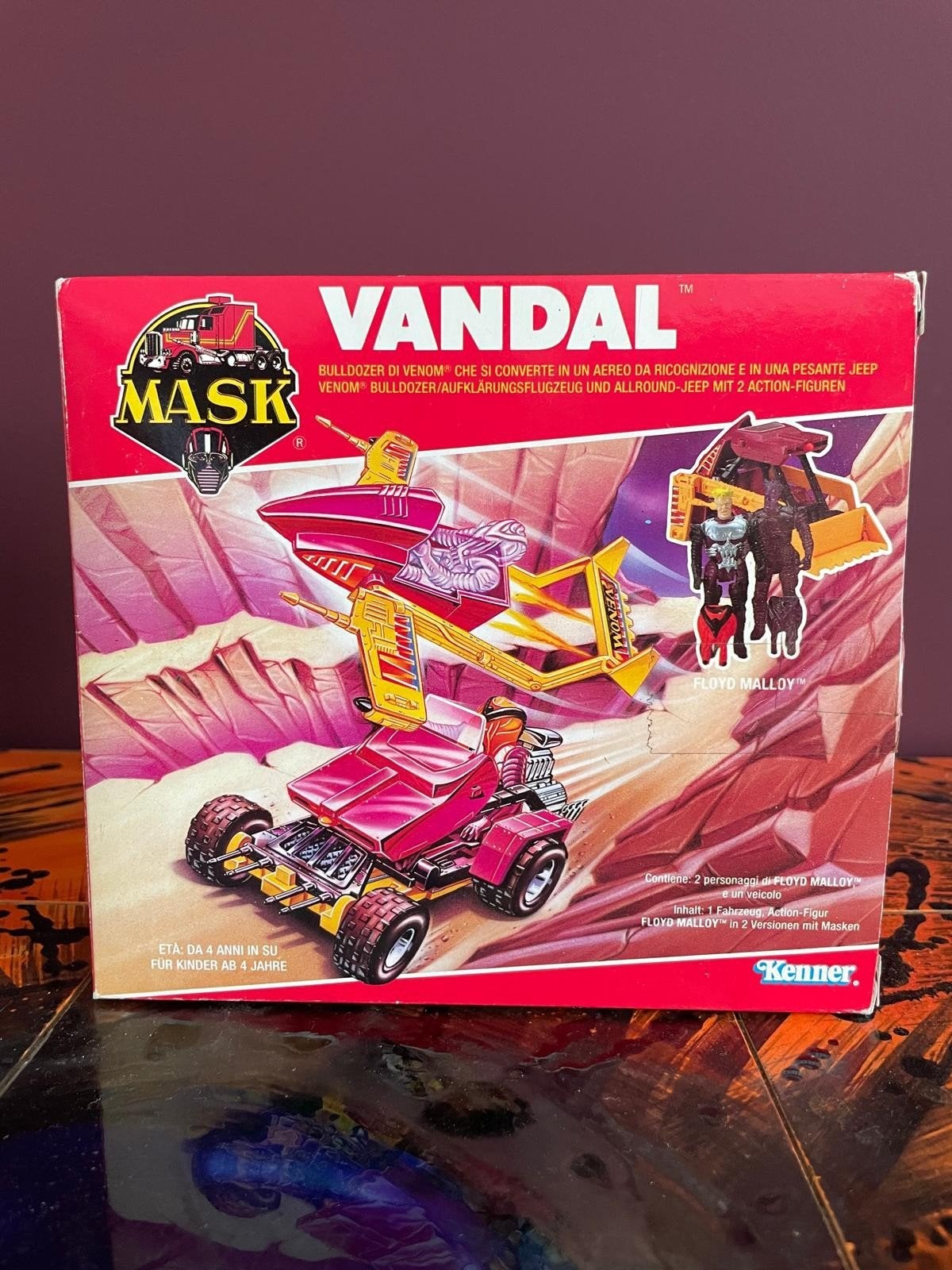 MIB Vintage M.A.S.K Vandal, Verzamelen, Speelgoed, Ophalen of Verzenden, Nieuw