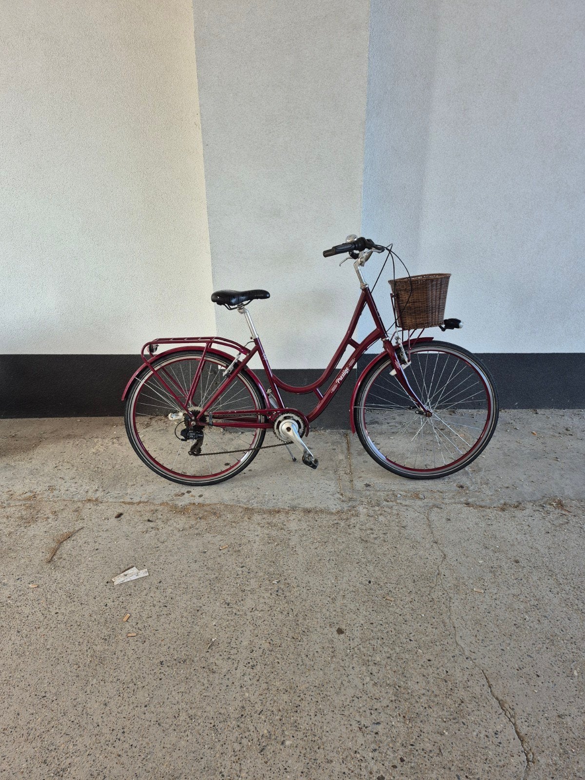 prestige damesfiets, Enlèvement