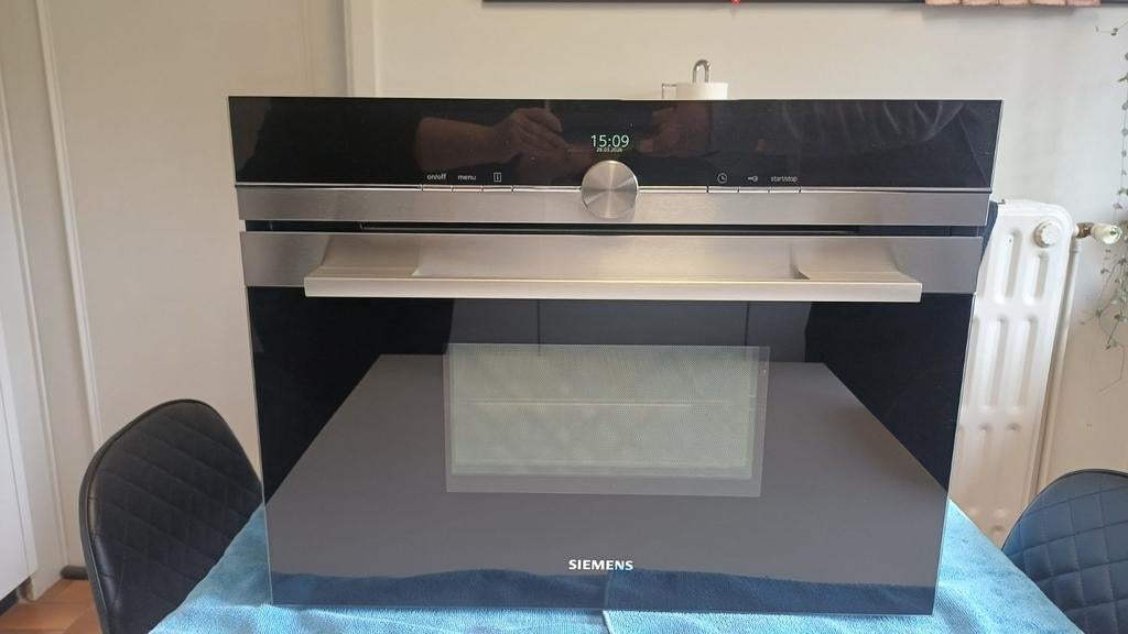 Stoomoven siemens, Ophalen, Inbouw