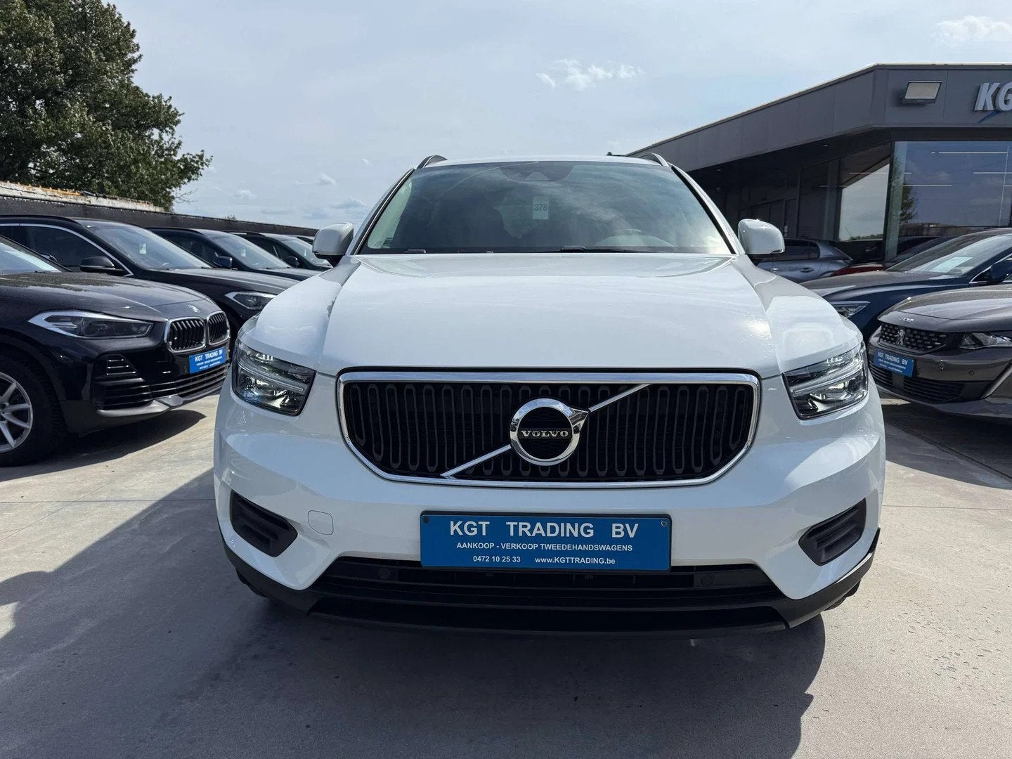 Volvo XC40 1.5 T2 129PK NAVIGATIE FULL LED BLUETOOTH DAB PDC, Auto's, Volvo, Lichtsensor, Gebruikt, Wit, 5 deurs