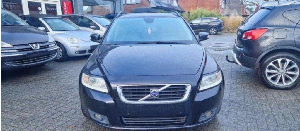 Volvo V50 — 2.0 Diesel, boîte automatique Euro 5 220 000 km, Cuir, Euro 5, Entreprise, Noir