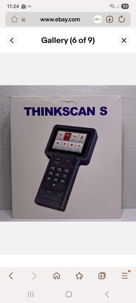 Thinkscan S OBD 2 diagnoseapparaat voor BMW, Enlèvement