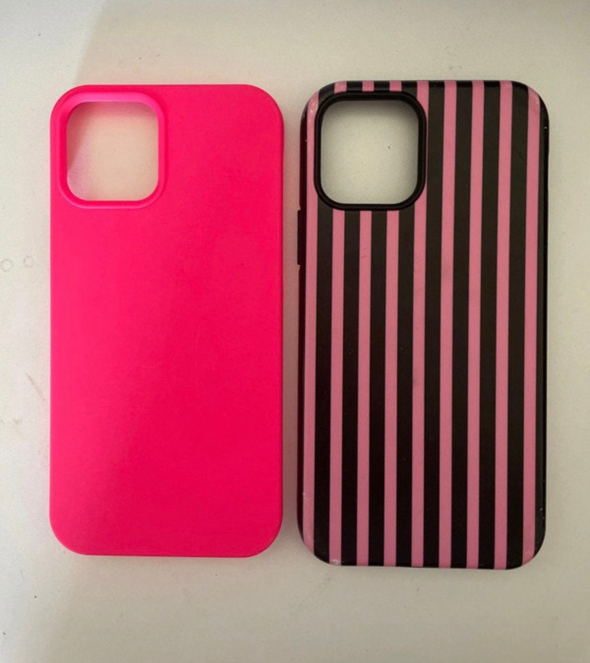 Iphone 12 hoesjes, Télécoms, Enlèvement ou Envoi, Rose, Comme neuf, IPhone 12
