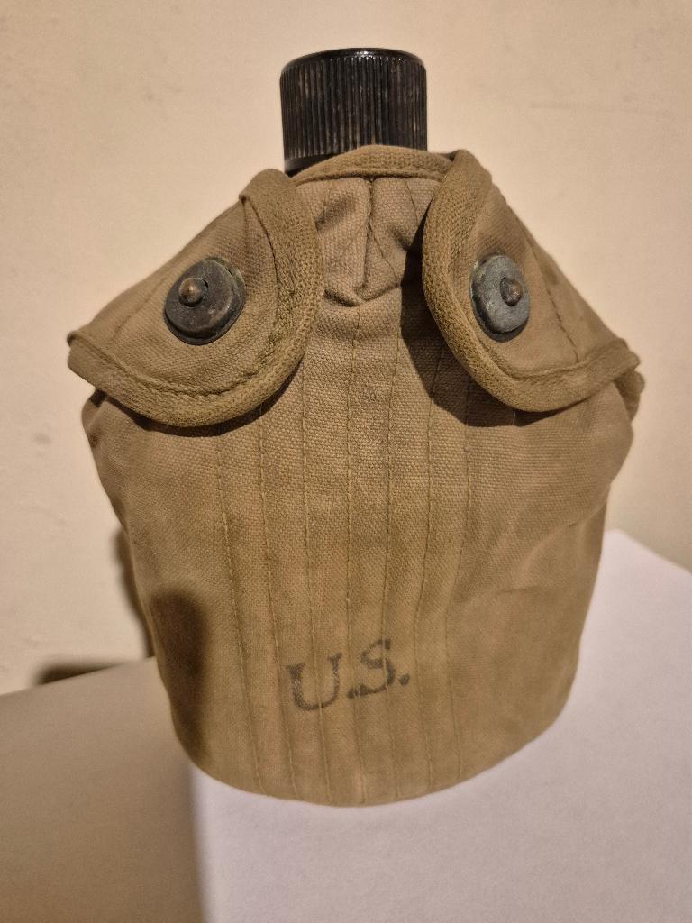gourde us ww2, Enlèvement ou Envoi, Armée de terre