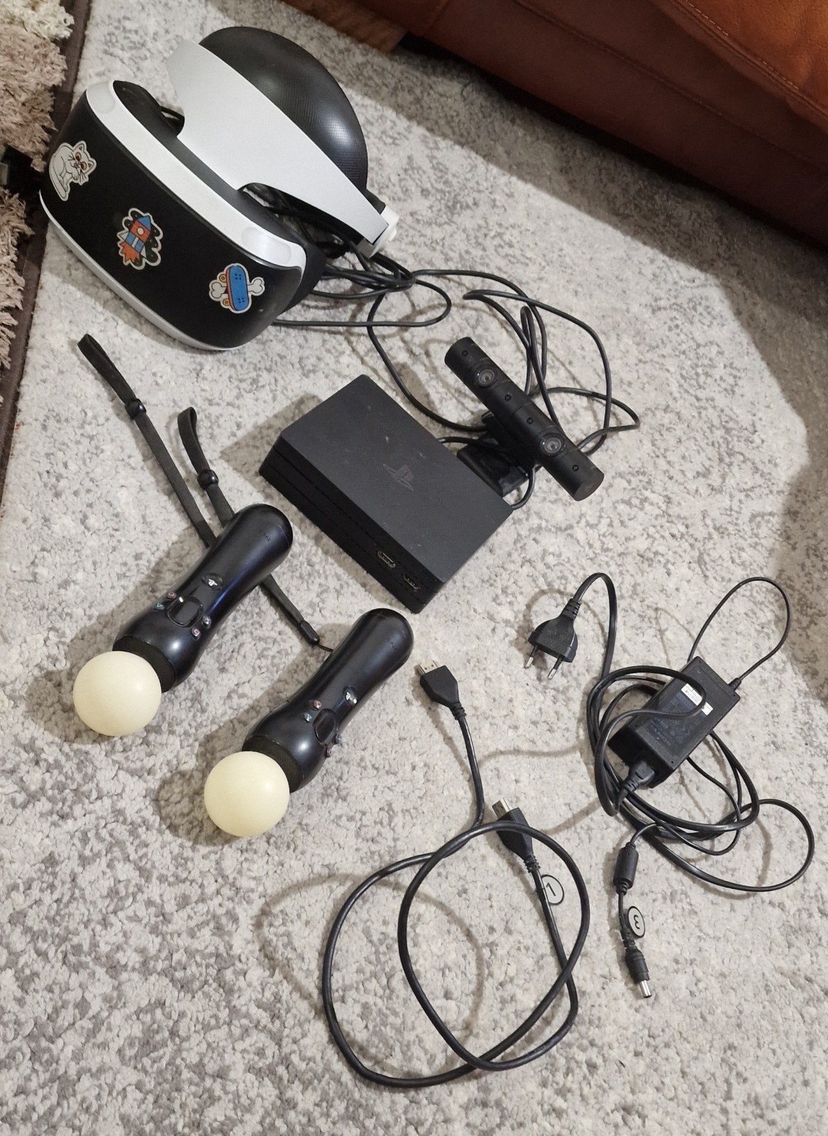 Play Station vr, Ophalen