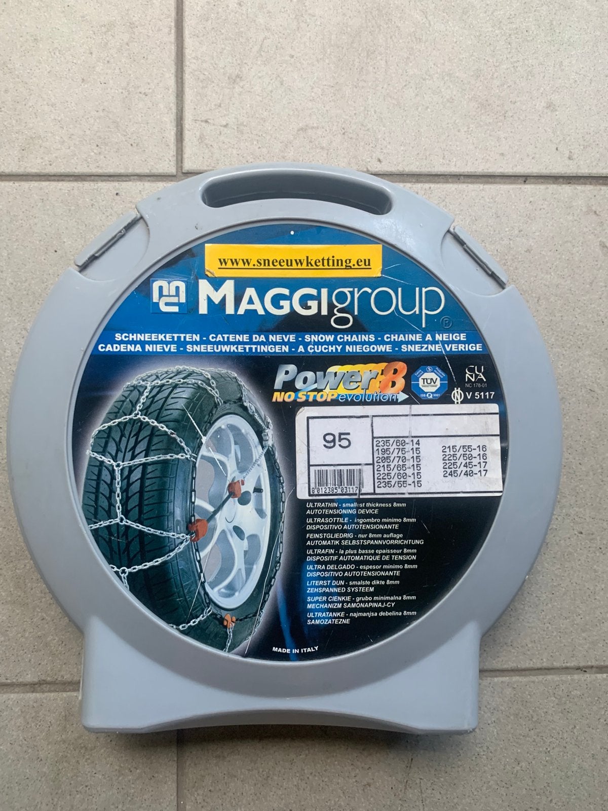 Sneeuwketting Maggi 95 - 215/55-16, Auto diversen, Sneeuwkettingen, Ophalen, Zo goed als nieuw