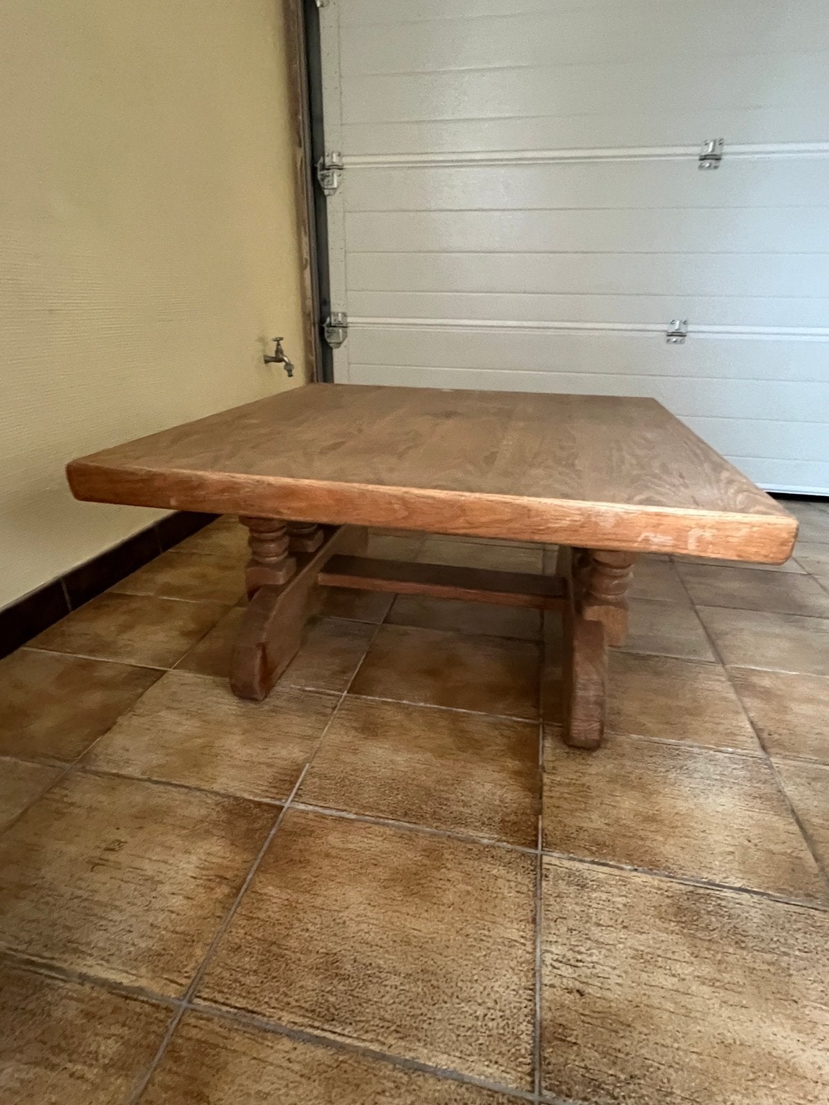 Salontafel in eik vanaf €12, Huis en Inrichting, Ophalen, Gebruikt, 50 tot 100 cm, Abdijtafel , klassiek