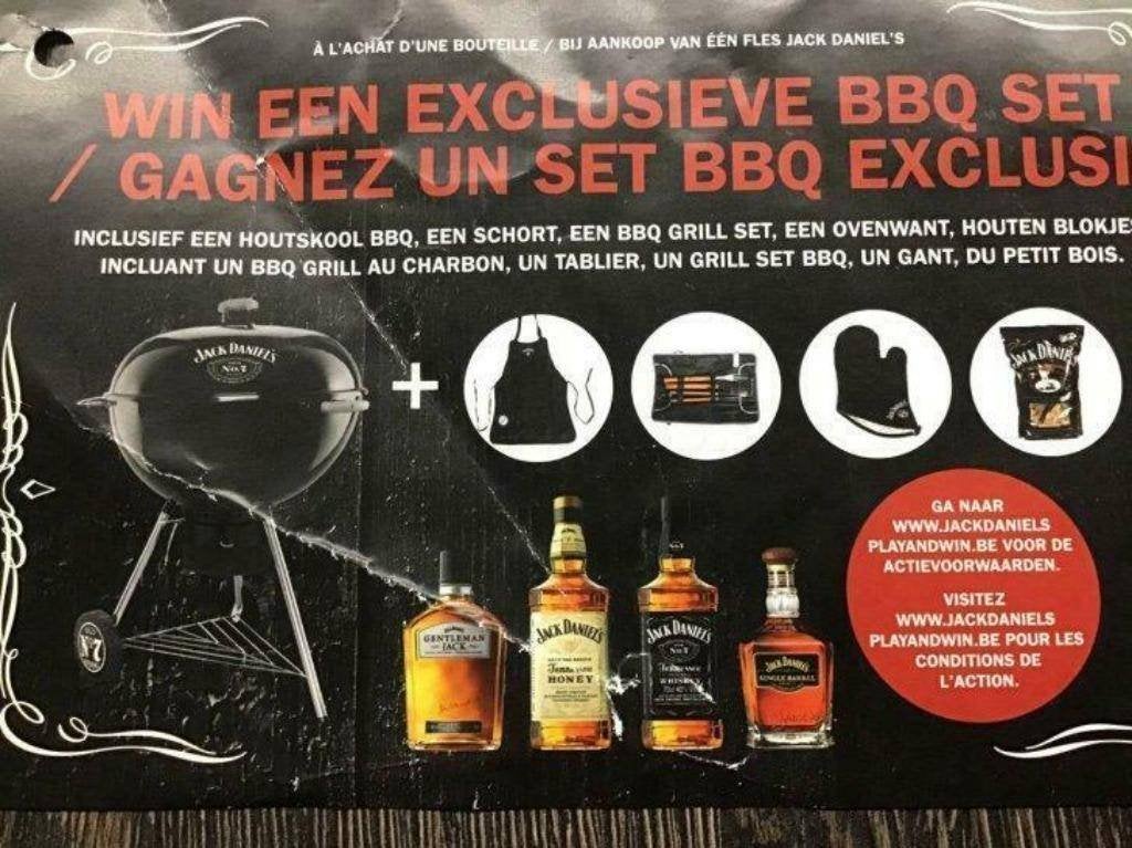 exclusieve bbq set JACK DANIELS nieuw, Ophalen of Verzenden, Nieuw