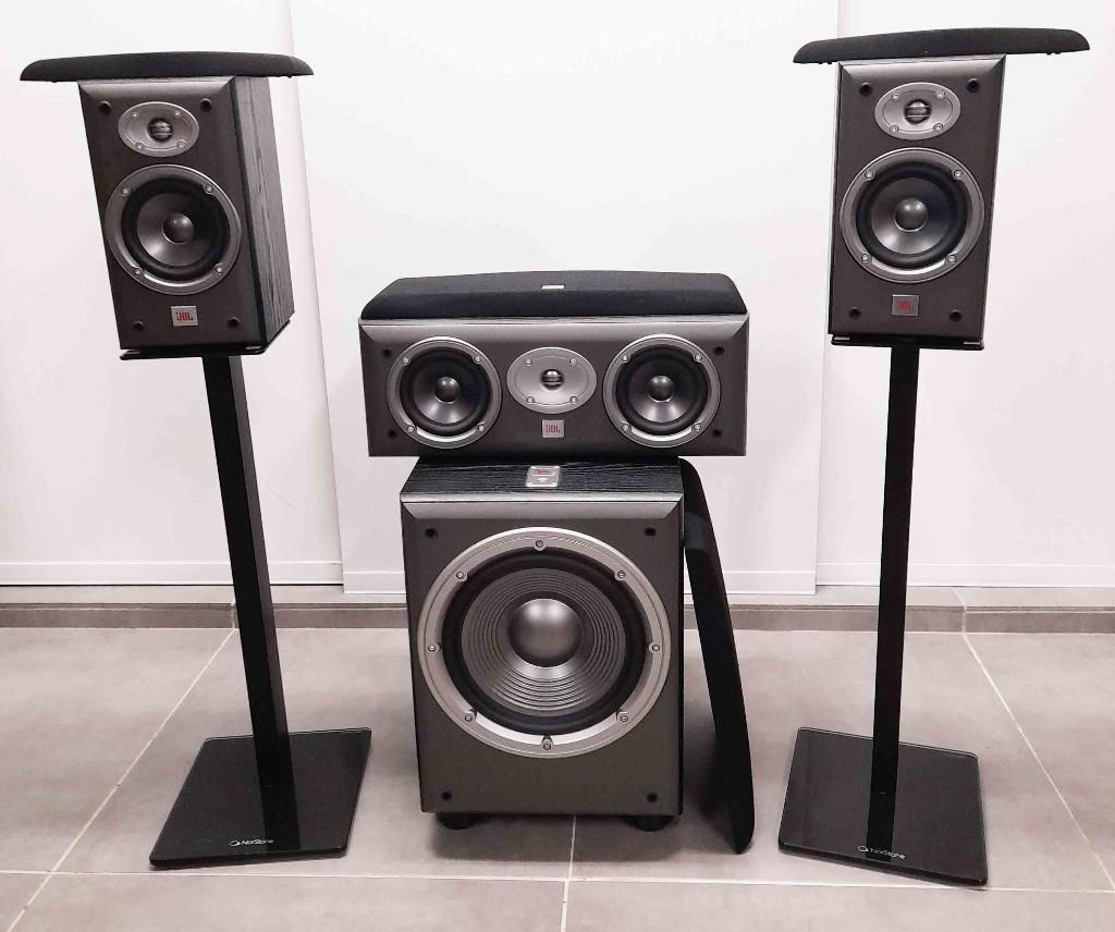 JBL set als nieuw uitvoerig te beluisteren, Audio, Tv en Foto, Luidsprekerboxen, JBL, Ophalen of Verzenden, Zo goed als nieuw