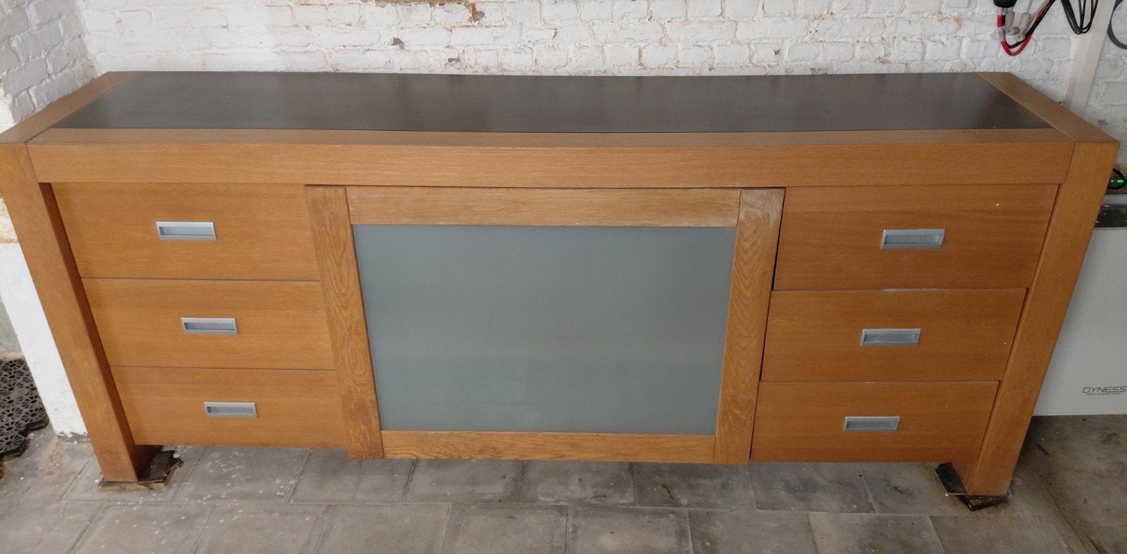 Gratis kast, Ophalen, Gebruikt, Eikenhout, Met lade(s)