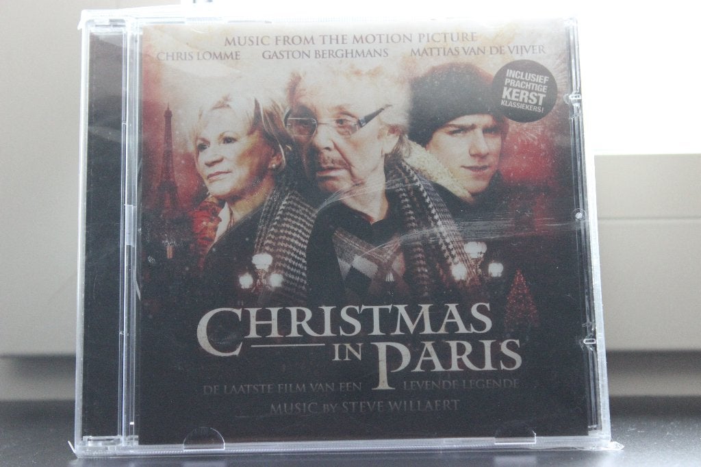 CD SOUNDTRACK CHRISTMAS IN PARIS NIEUW STEVE WILLAERT SEALED, Soundtrack, Ophalen of Verzenden