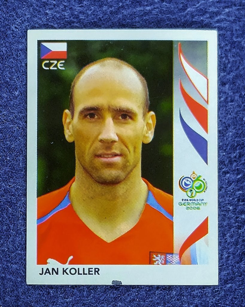 Panini sticker card voetbal ' WK 2006 - Jan Koller ', Enlèvement ou Envoi, Neuf, Autocollant