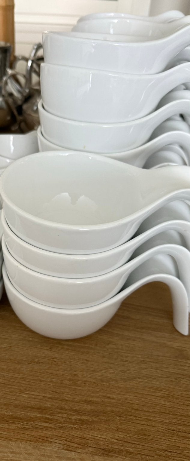 25 grands bols, confortables et tendance, Comme neuf, Enlèvement, Récipient(s), Porcelaine