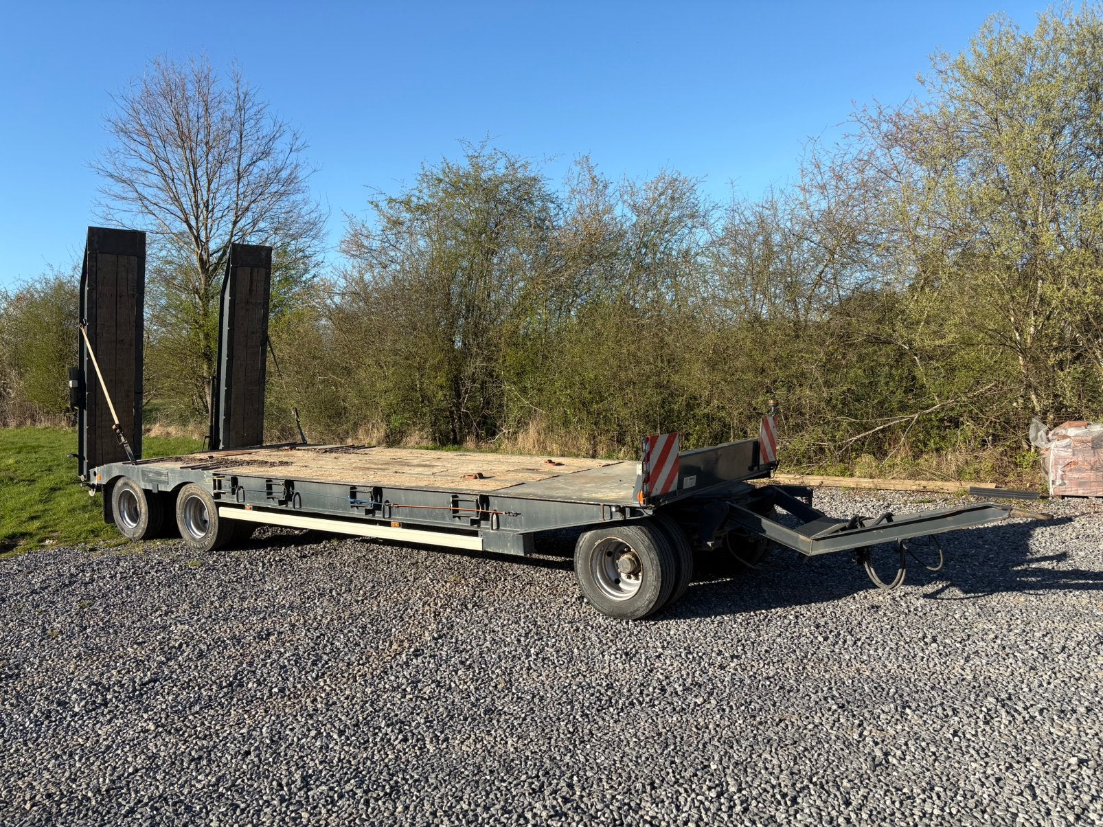 Remorque porte engin, Articles professionnels, Machines & Construction | Grues & Excavatrices, Enlèvement