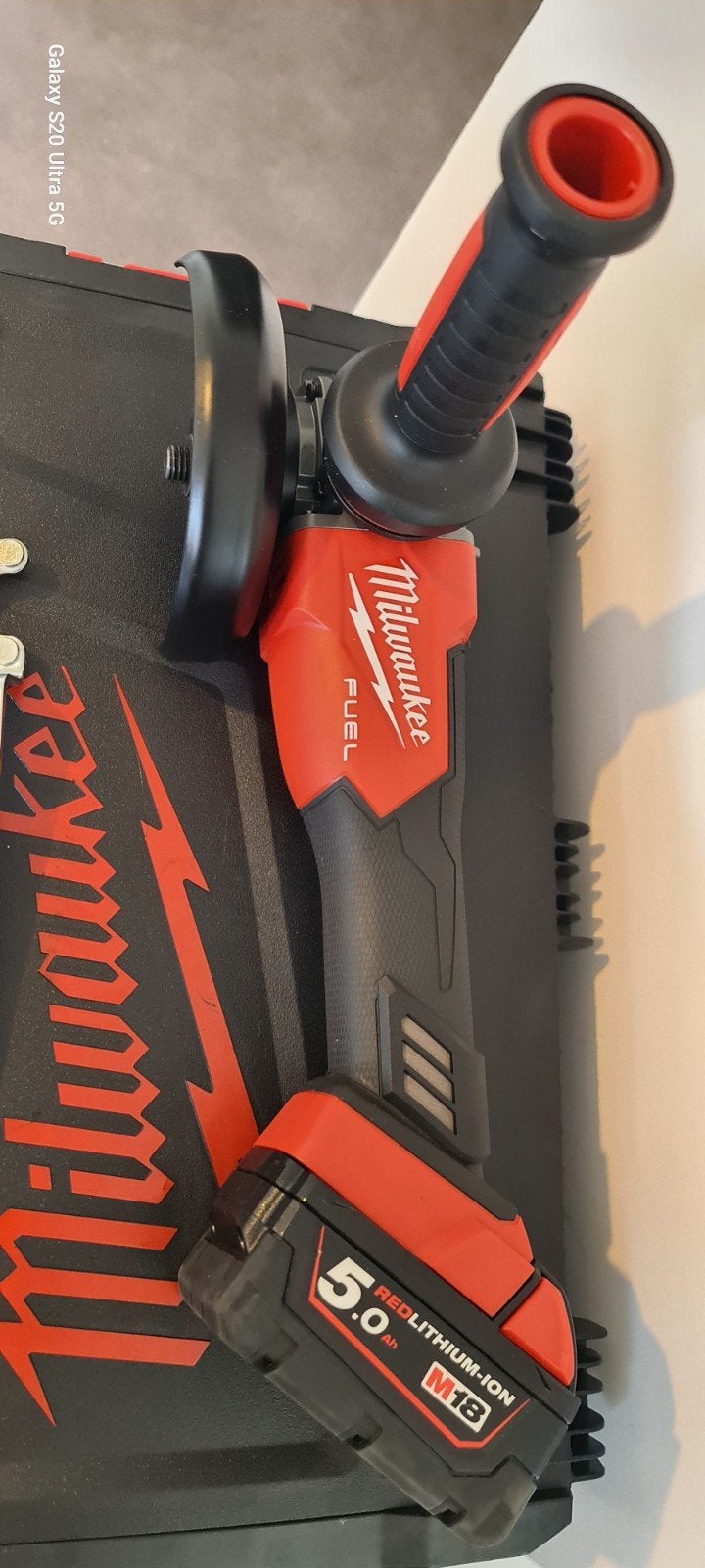 milwaukee disqueuse 18v ️ Comme neuf ️, Enlèvement