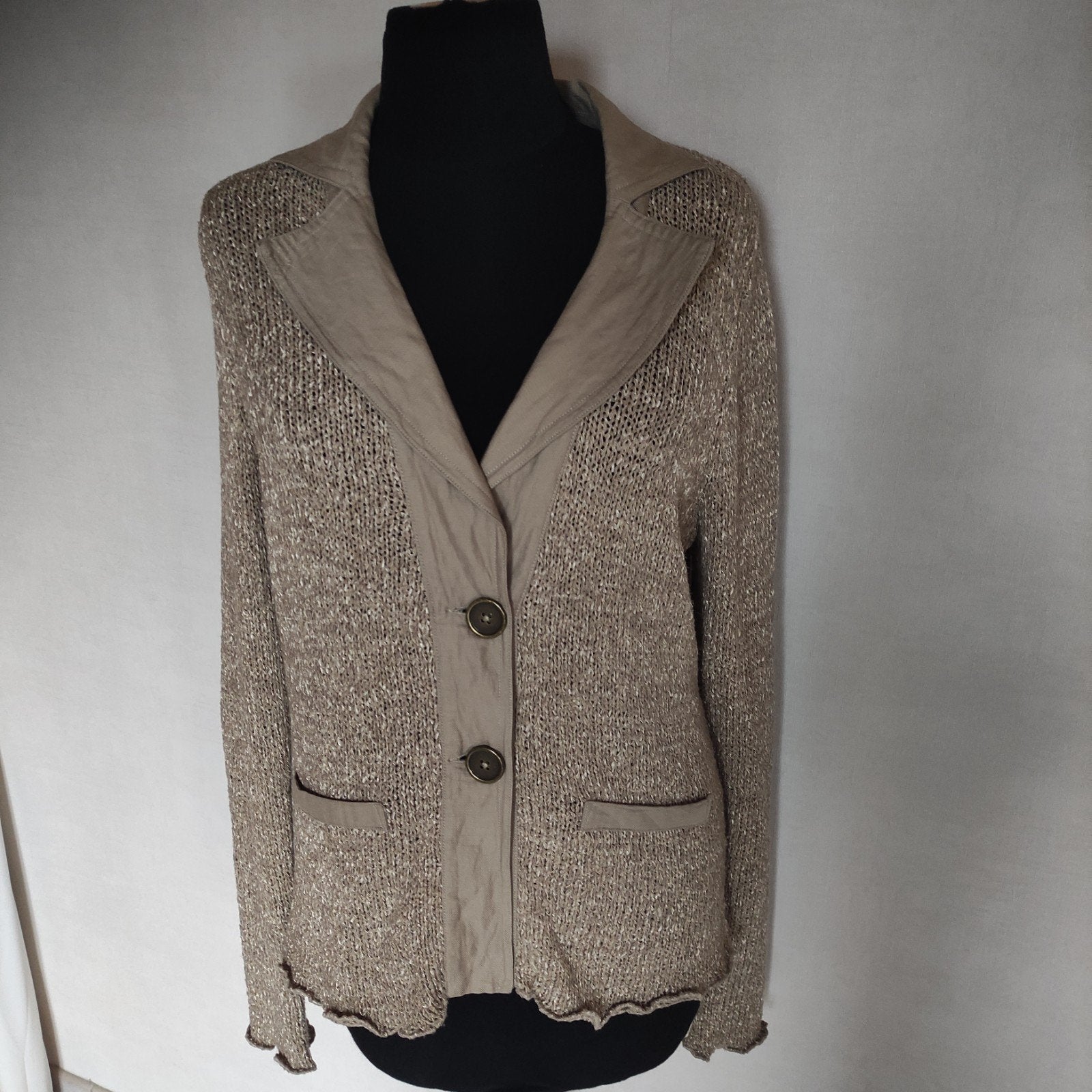 Taifun vest maat 42, Kleding | Dames, Ophalen, Beige, Maat 42/44 (L), Zo goed als nieuw