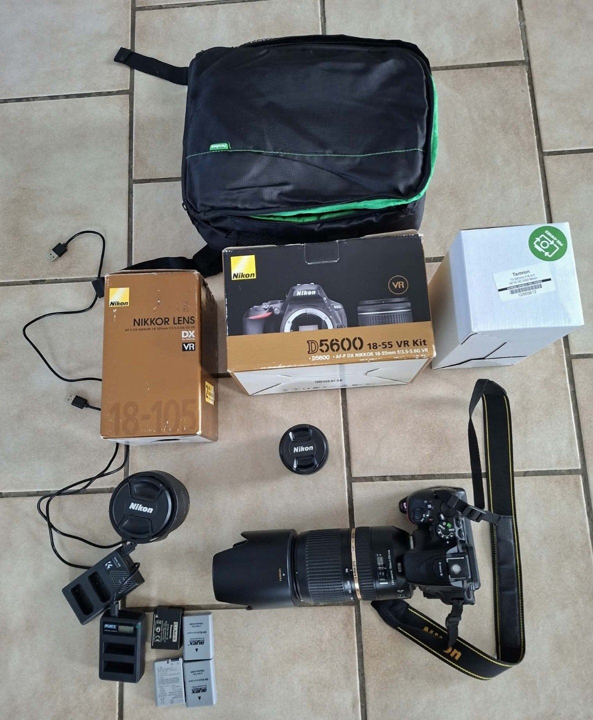 Reflex nikon d5600, TV, Hi-fi & Vidéo, Appareils photo numériques