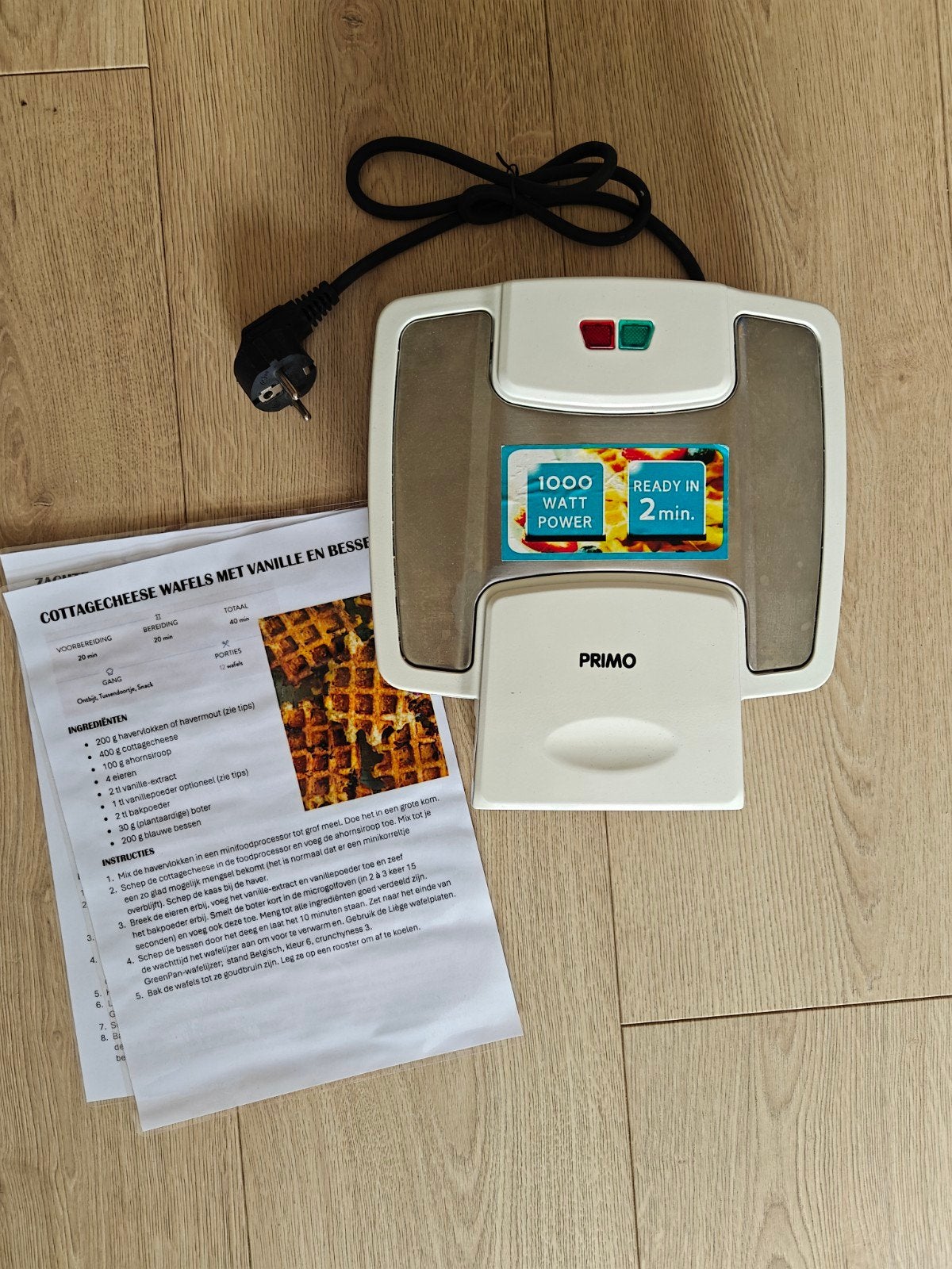 Wafelijzer Primo, Animaux & Accessoires, Volatiles | Accessoires, Enlèvement
