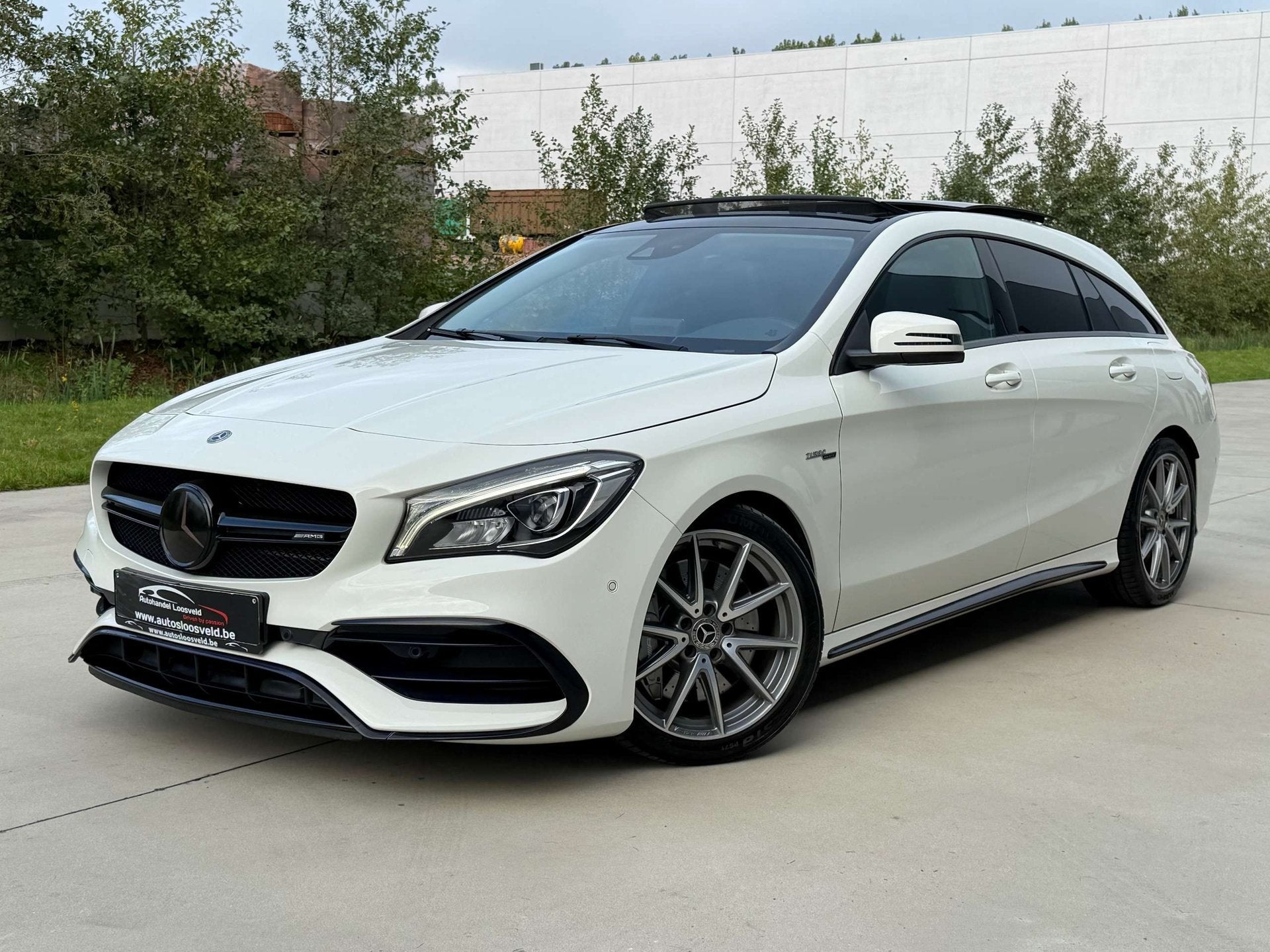 Mercedes-Benz CLA 45 AMG 4-Matic - 381pk - PANO - CAM - ACC, Autos, Volant multifonction, CLA, Achat, https://public.car-pass.be/vhr/5bceff1b-6d96-4c03-9af7-6f0f837d03db