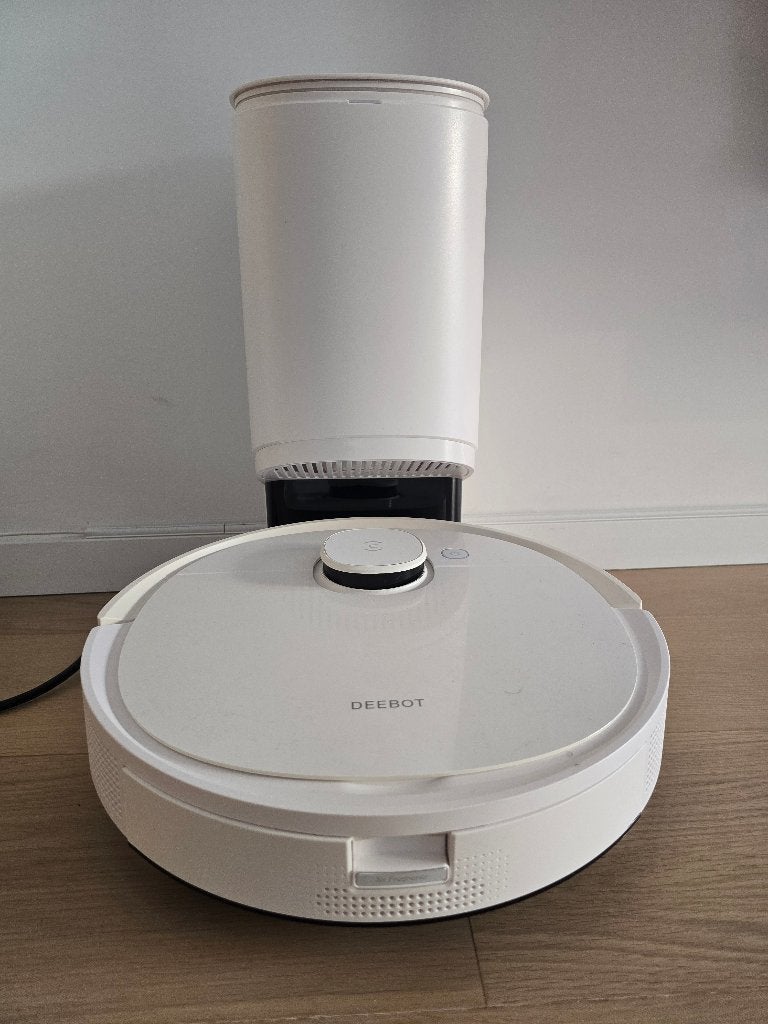 Ecovacs Deebot T9+ robotstofzuiger met dweilfunctie, Gebruikt, Inclusief accessoires, Ecovacs, Robotstofzuiger
