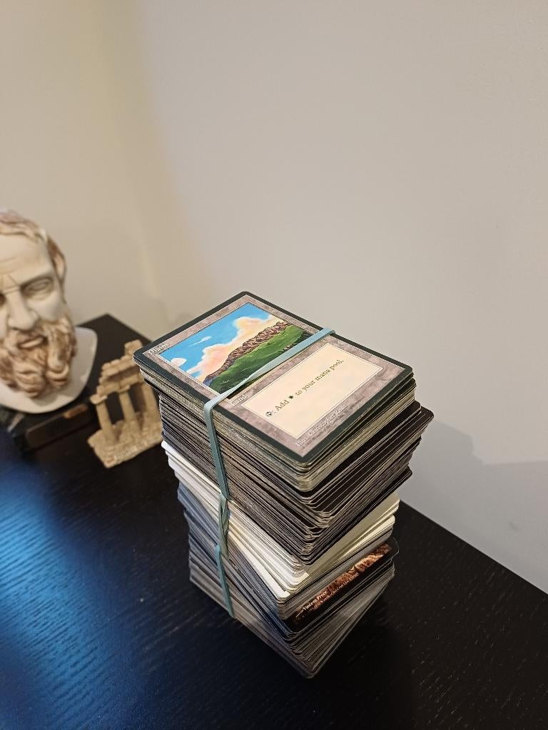 Lot de terrains Magic: The Gathering – 487 cartes MTG, Enlèvement ou Envoi, Utilisé, Plusieurs cartes