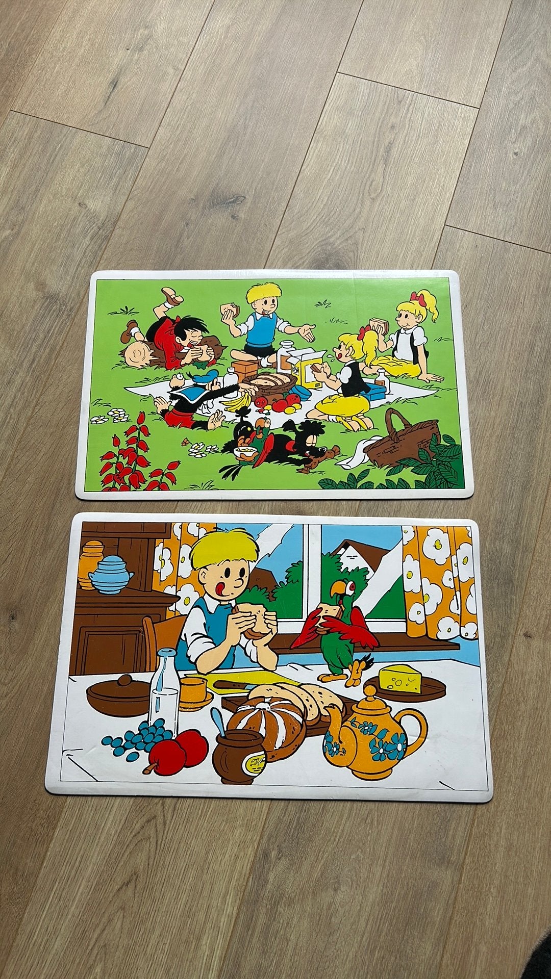 Jef nys jommeke 2 placemats, Ophalen of Verzenden, Zo goed als nieuw