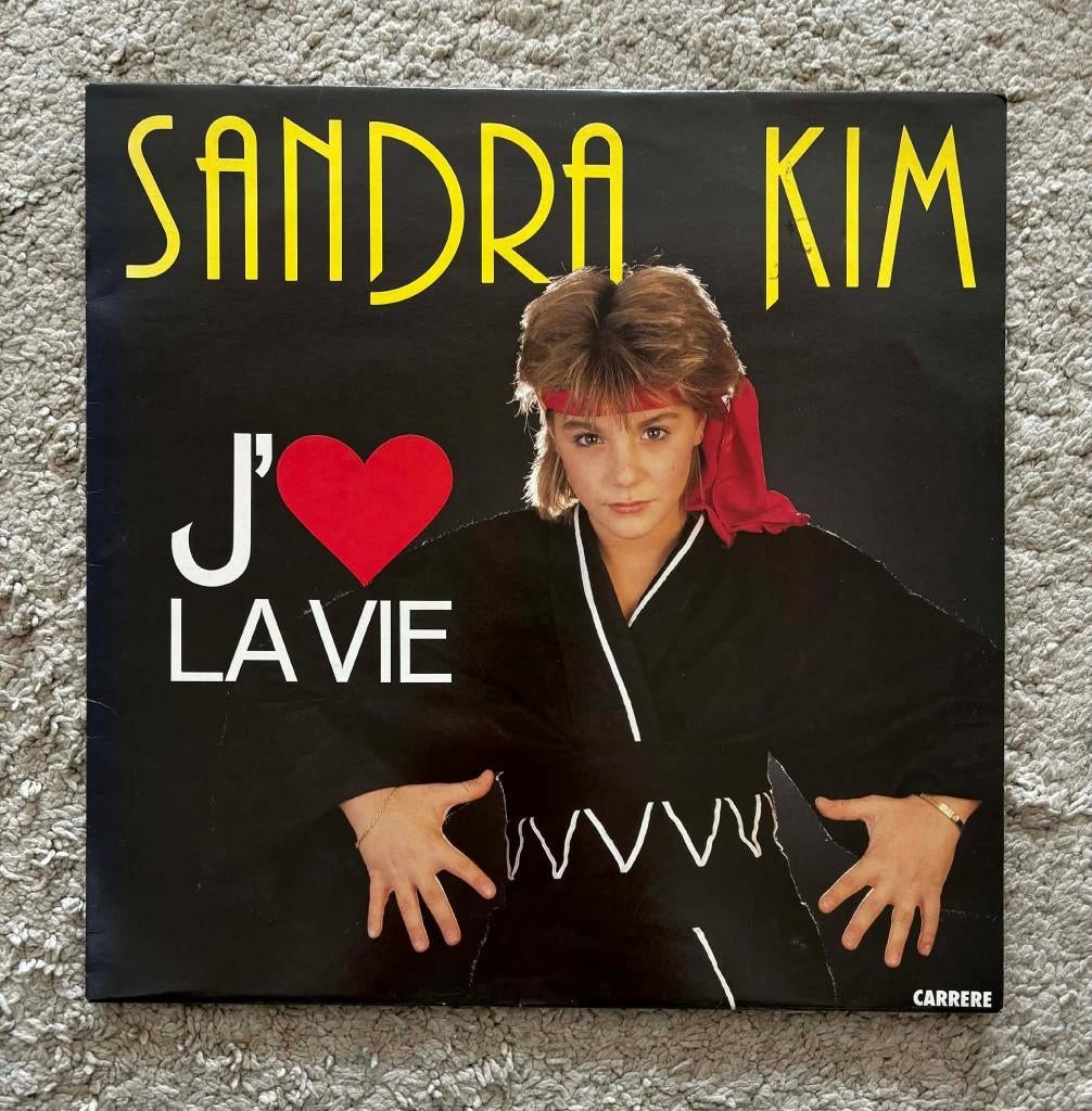 Sandra Kim – J'aime La Vie (LP), CD & DVD, Enlèvement ou Envoi, Comme neuf, Autres formats