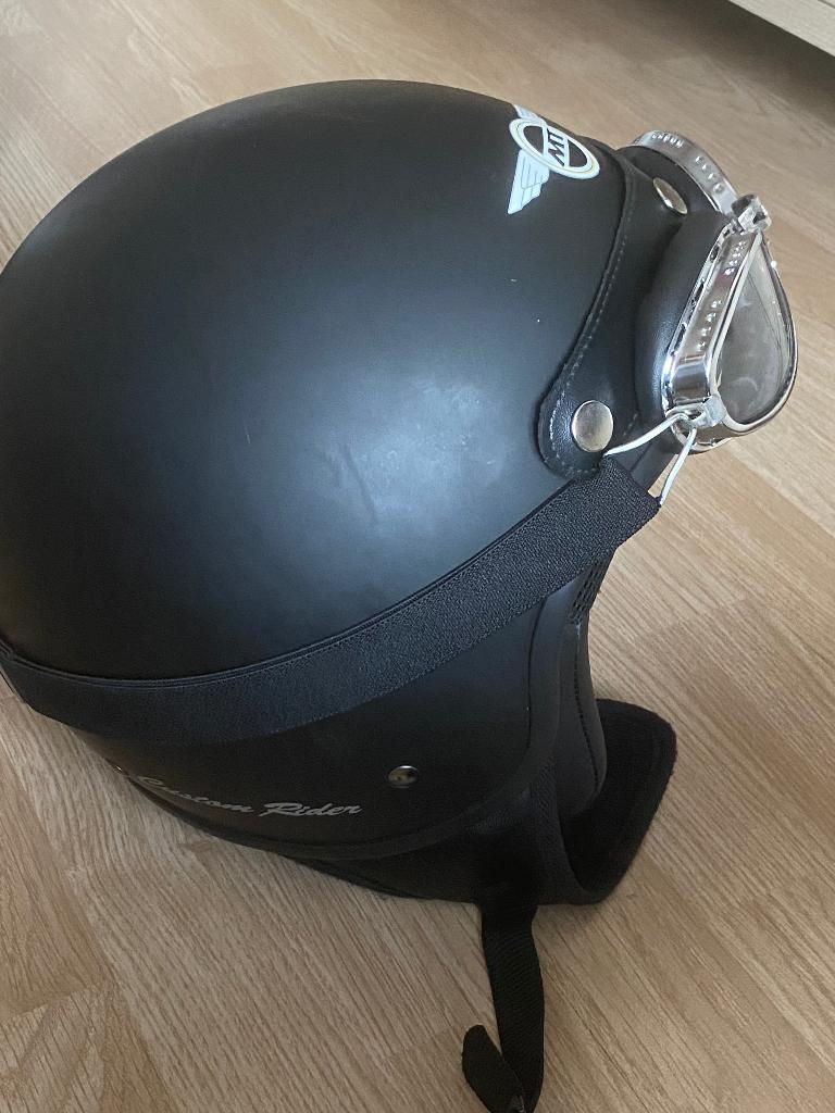 Helm retro, Motoren, Kleding | Motorhelmen, Ophalen, M, Dames