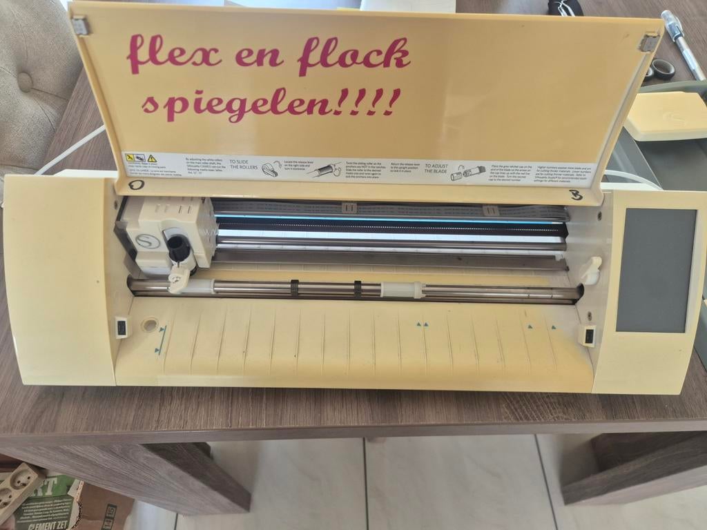 stickermachine, Ophalen