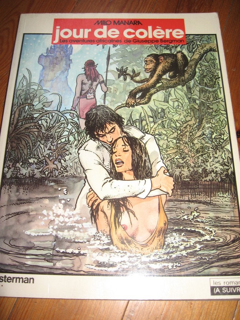 Titre : jour de colère, les aventures  de Giuseppe Bergman, Enlèvement ou Envoi, Une BD, Comme neuf, Milo Manara