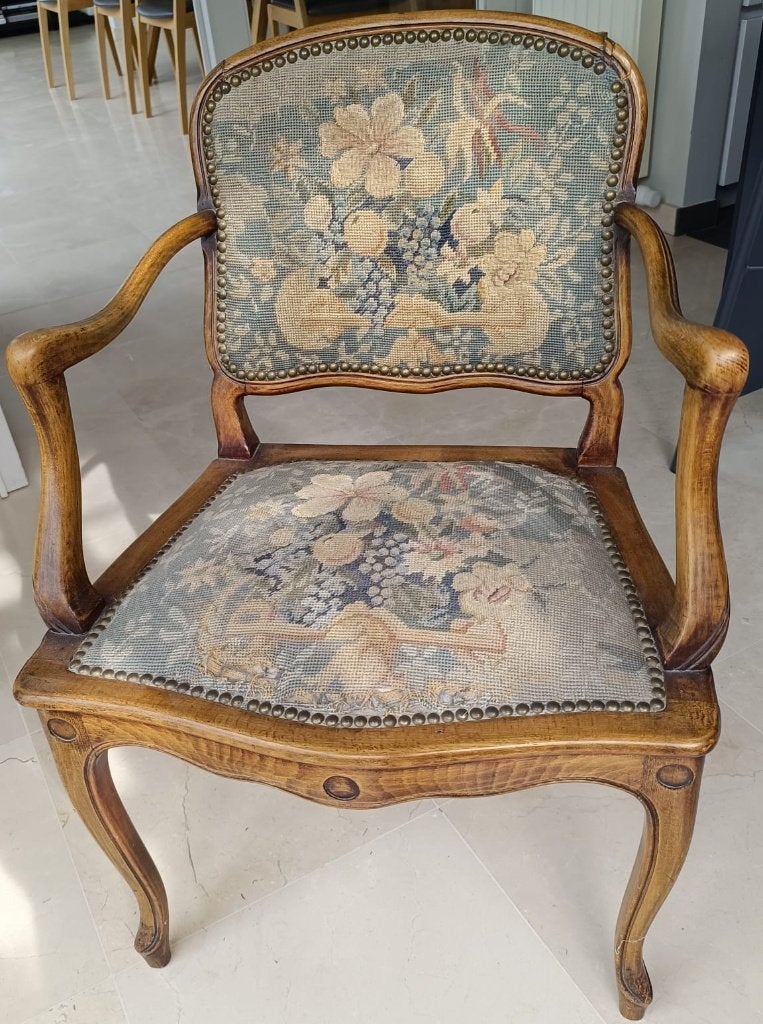 Fauteuil, Enlèvement, Utilisé, Bois